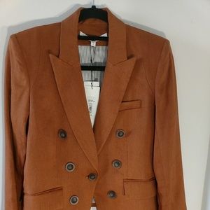 NWT Veronica Beard Diego Dickey Jacket Terracotta